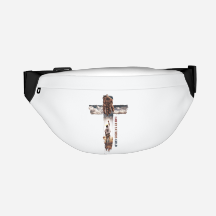 I Am My Fathers Child Streetwear All-Over Print Waist Bag