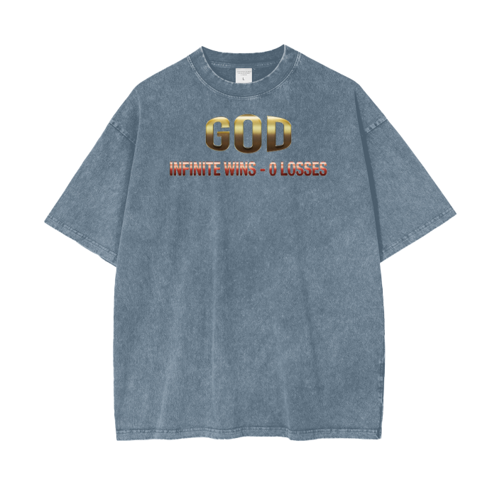 (Undisputed)Acid Wash Oversize T-Shirt - 250 GSM - Image 25