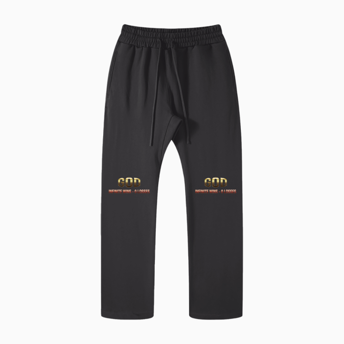 (Undisputed) FOG Solid Color Straight Leg Pants - 365 GSM