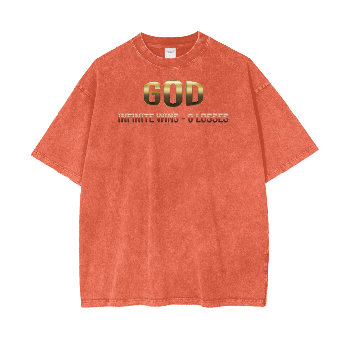 (Undisputed)Acid Wash Oversize T-Shirt - 250 GSM - Image 7