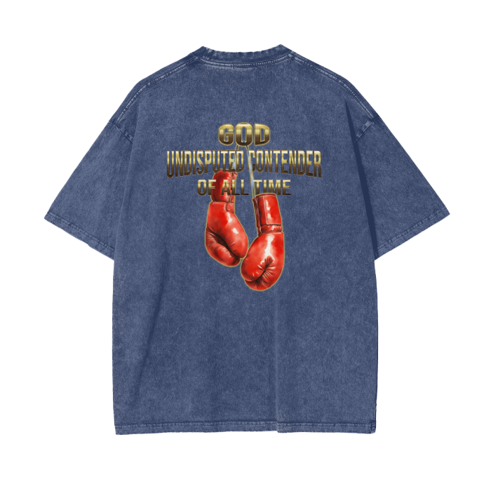 (Undisputed)Acid Wash Oversize T-Shirt - 250 GSM - Image 16