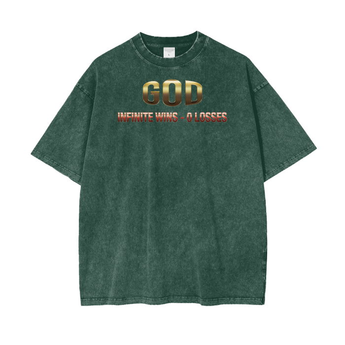 (Undisputed)Acid Wash Oversize T-Shirt - 250 GSM - Image 21