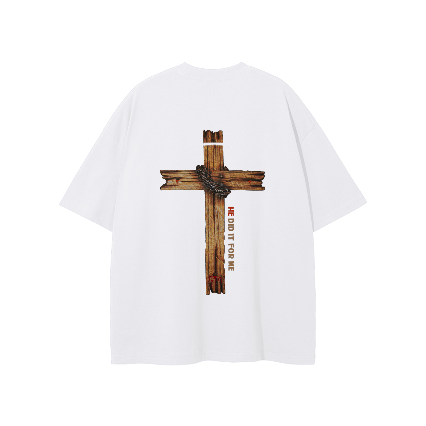 He Did It For Me Unisex T-shirt - Image 4