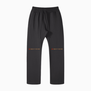 (HE Did It For Me) FOG Solid Color Straight Leg Pants - 365 GSM