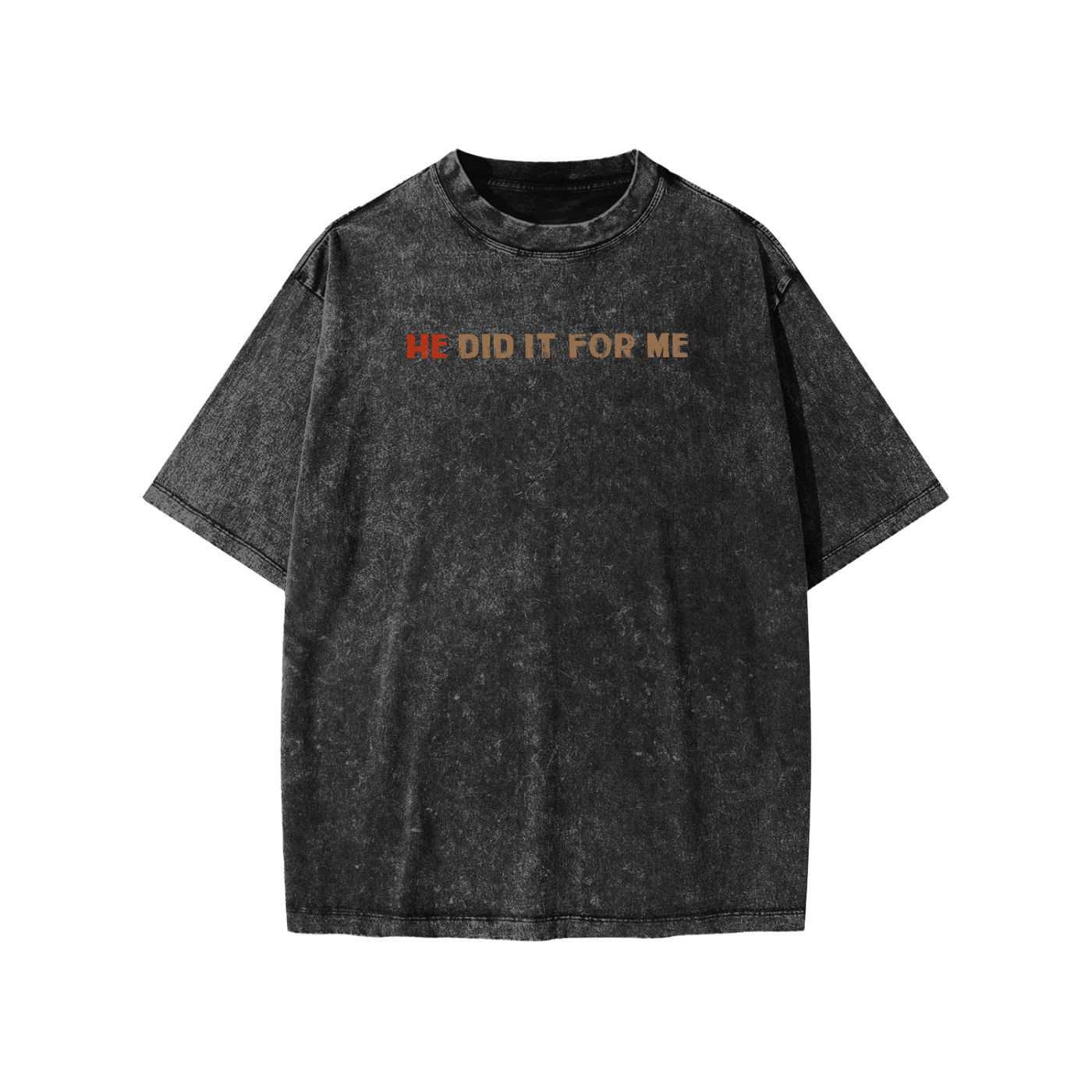 He Did It For Me Snow Washed Kids' T-shirt - Image 13