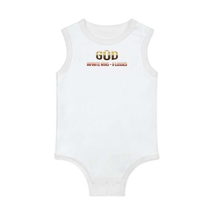 All-Over Print Baby Tank Bodysuit | 100% Cotton - Image 3