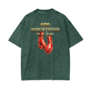 (Undisputed) Acid Wash Oversize T-Shirt – 250 GSM Menswear