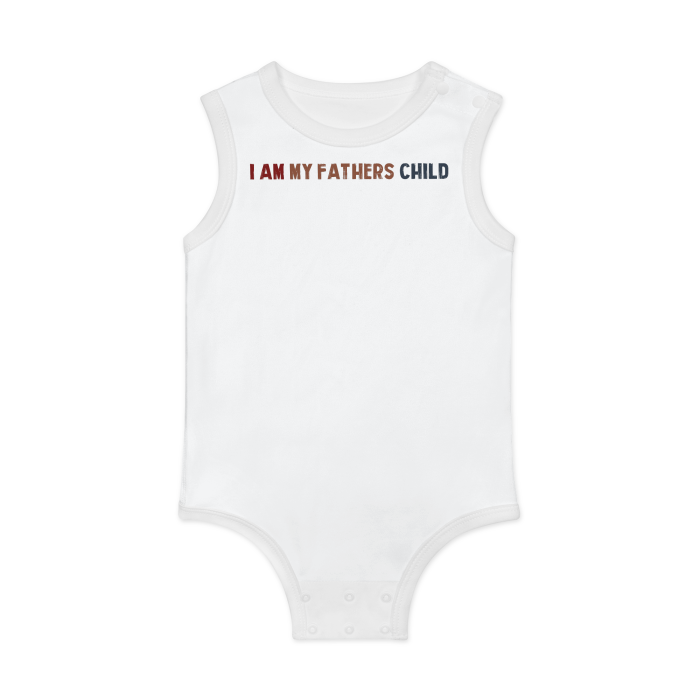 All-Over Print Baby Tank Bodysuit | 100% Cotton - Image 3