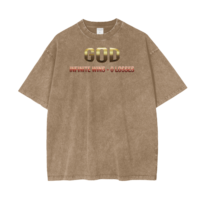 (Undisputed)Acid Wash Oversize T-Shirt - 250 GSM - Image 13