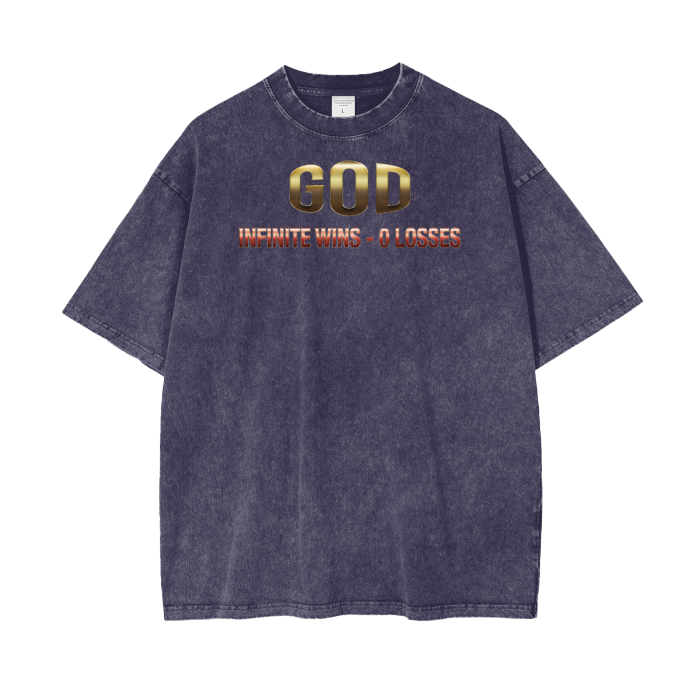 (Undisputed)Acid Wash Oversize T-Shirt - 250 GSM - Image 17