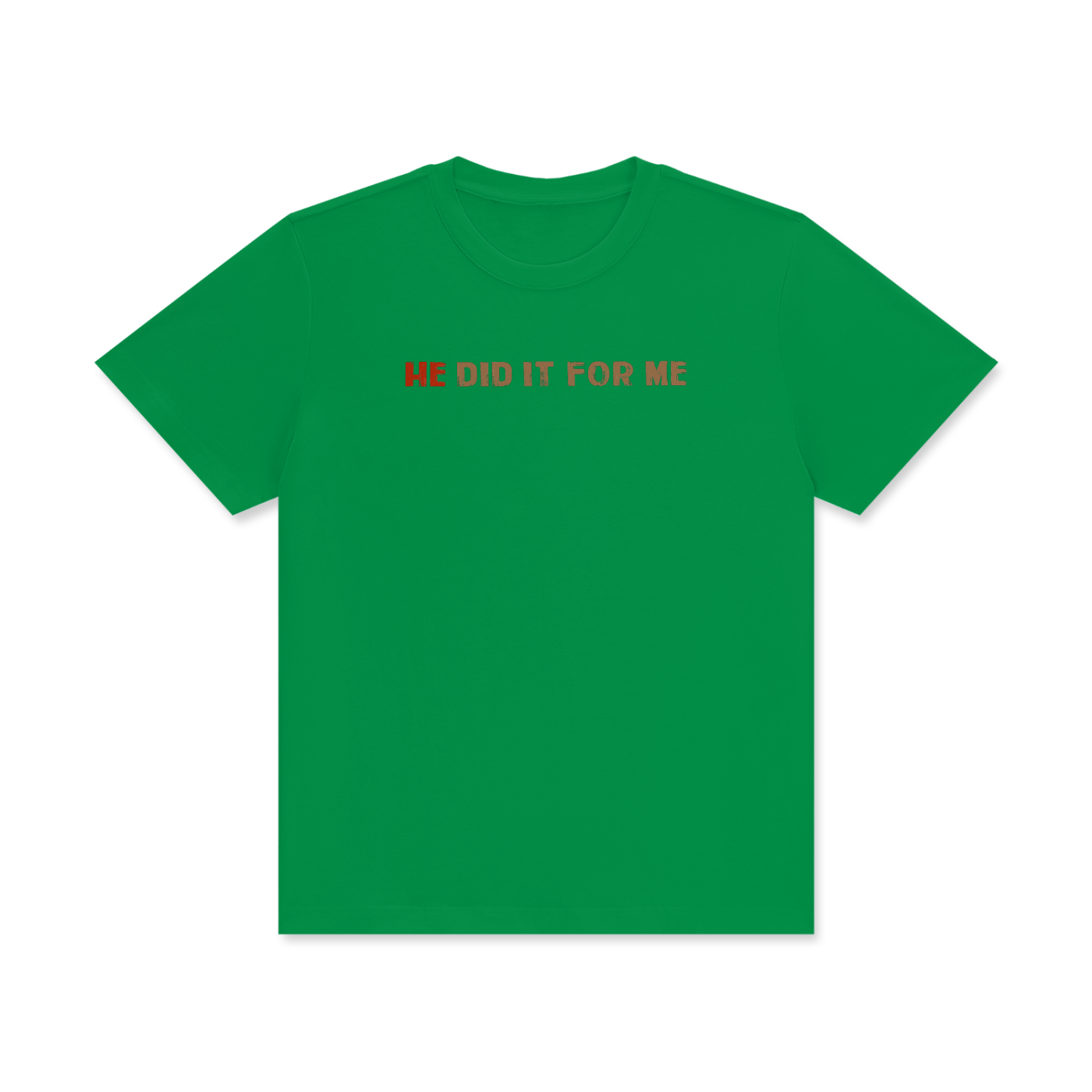 He Did It For Me Unisex Classic Crew Neck Cotton T-Shirt - Image 15