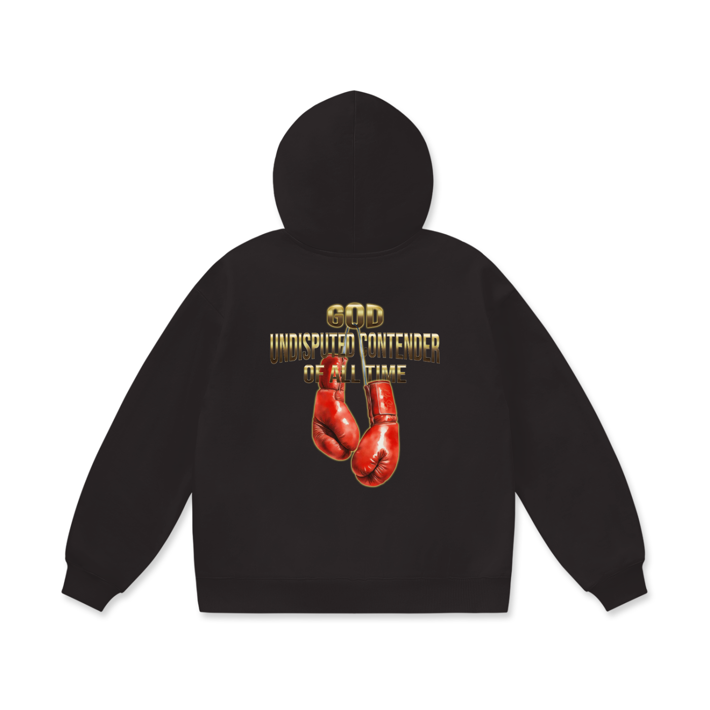 Undisputed Oversize Heavyweight Fleece Hoodie - 460 GSM - Image 8