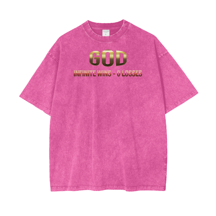 (Undisputed)Acid Wash Oversize T-Shirt - 250 GSM - Image 9
