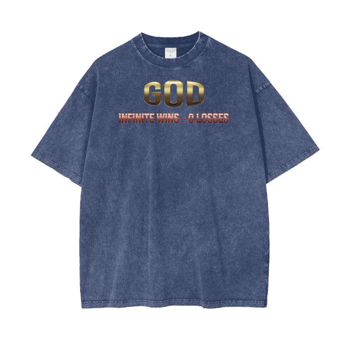 (Undisputed)Acid Wash Oversize T-Shirt - 250 GSM - Image 15