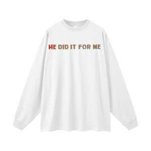 Streetwear Unisex 305G FOG 100% Cotton Long Sleeve Tee