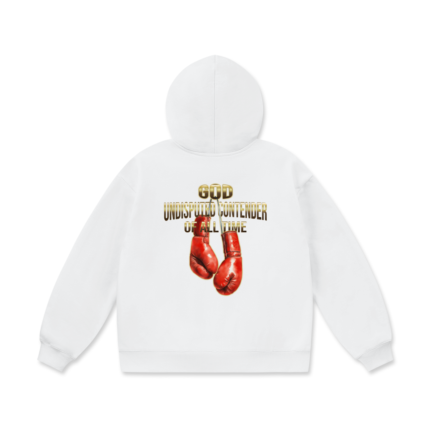 Undisputed Oversize Heavyweight Fleece Hoodie - 460 GSM - Image 2