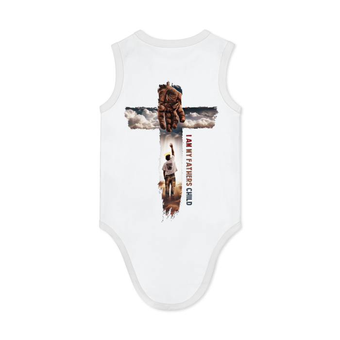 All-Over Print Baby Tank Bodysuit | 100% Cotton - Image 2