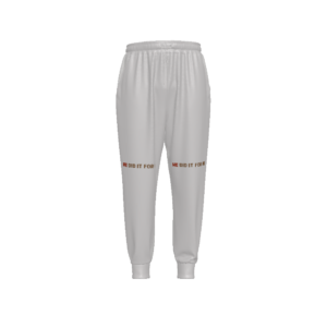 He Did It For Me All-Over Print Unisex Drawstring Waist Joggers