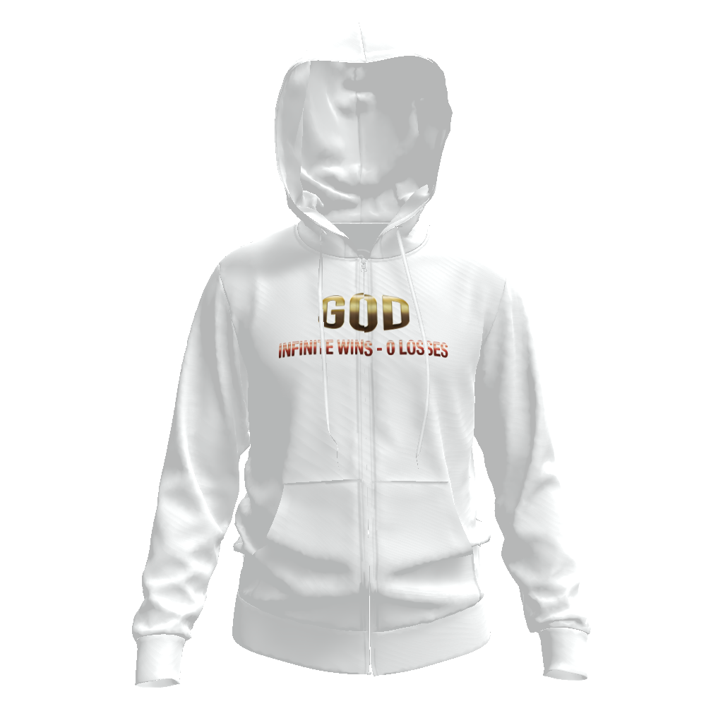 (Undisputed) All-Over Print Men's Zip Hoodie