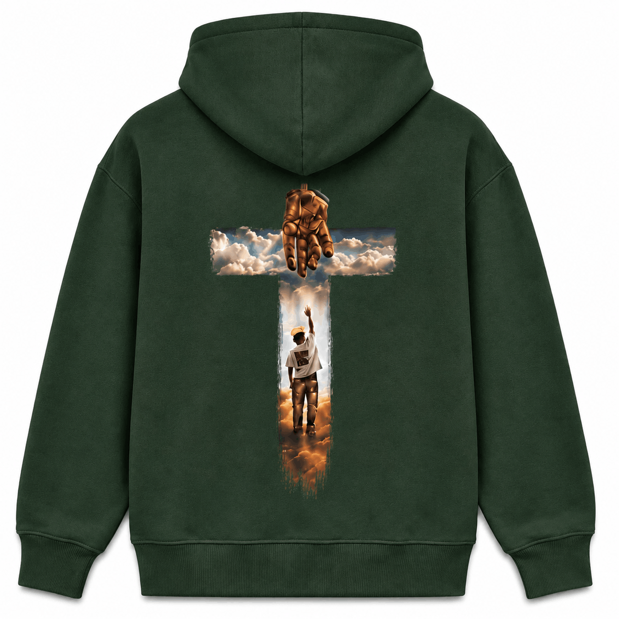 “I Am My Father's Child” Oversized Pullover Hoodie — Graphic Streetwear Hoodie 320 GSM - Image 8