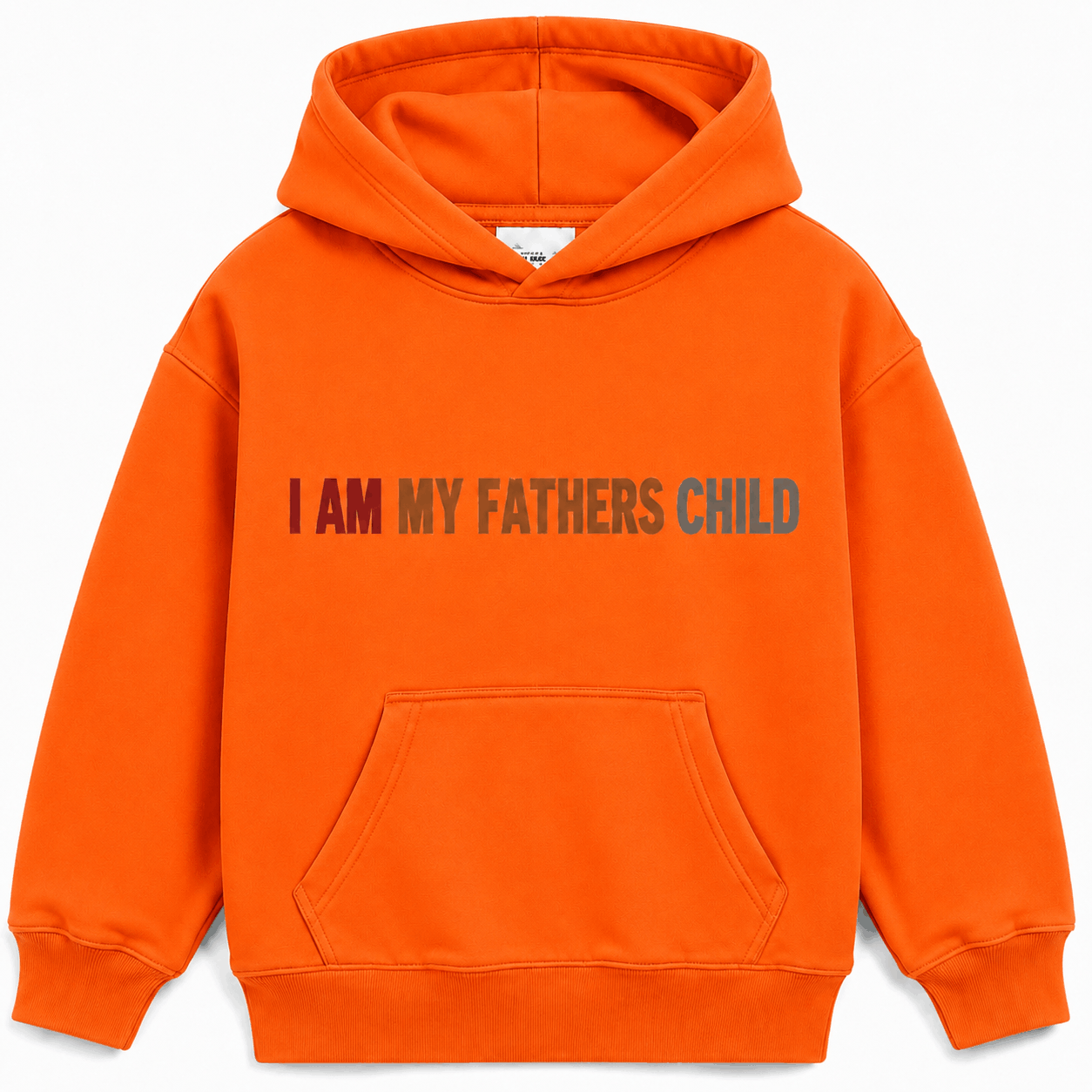 “I Am My Father's Child” Oversized Pullover Hoodie — Graphic Streetwear Hoodie 320 GSM - Image 3