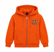 “The 39 Should’ve Been Mine” Full-Zip Hoodie — Blaze Orange Graphic Streetwear Hoodie 250 GSM