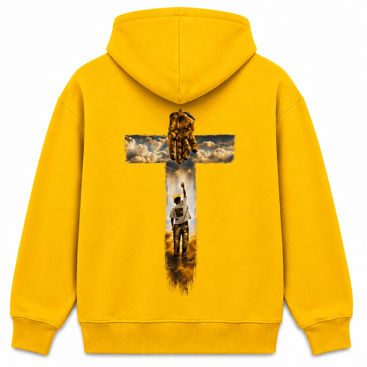 “I Am My Father's Child” Oversized Pullover Hoodie — Graphic Streetwear Hoodie 320 GSM - Image 6