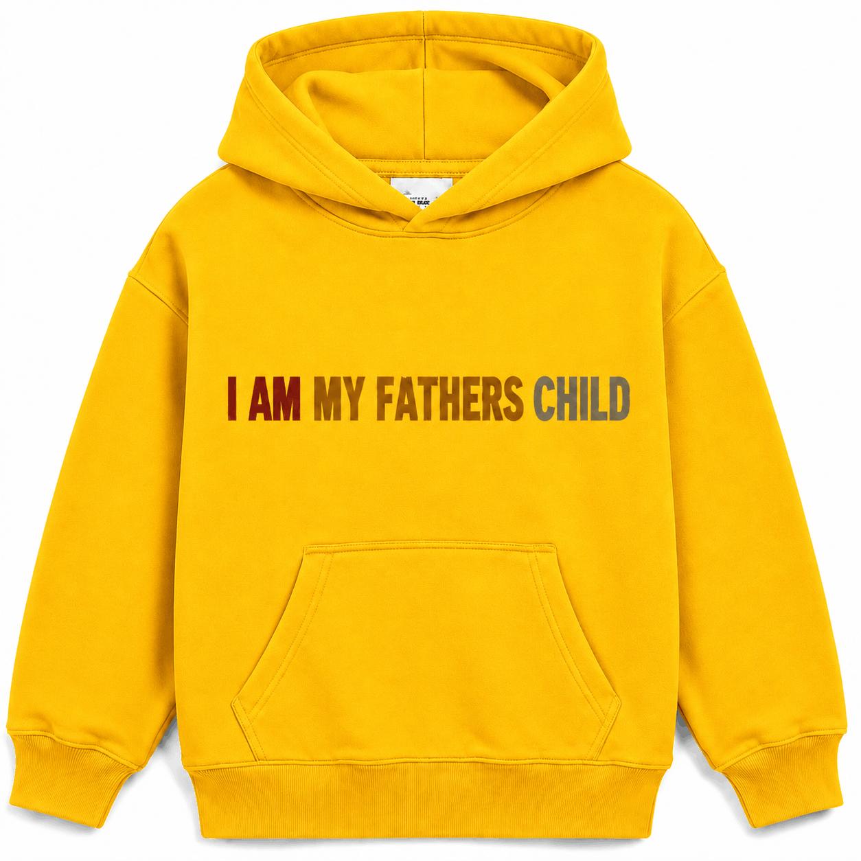 “I Am My Father's Child” Oversized Pullover Hoodie — Graphic Streetwear Hoodie 320 GSM - Image 5